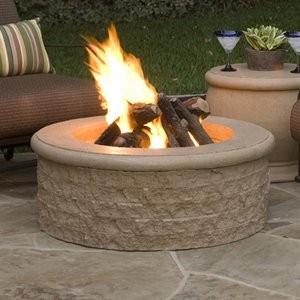 60-Chiseled Fire Pit