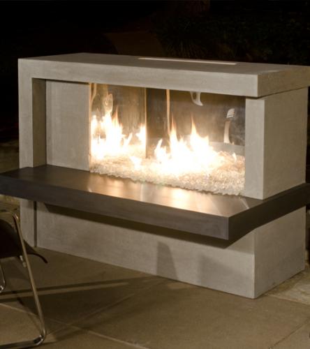 60-Manhattan Outdoor Fireplace